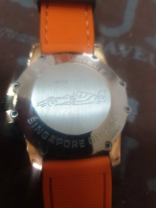 Reloj Chopard Oro y Naranja