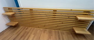 Cabecero de cama de madera