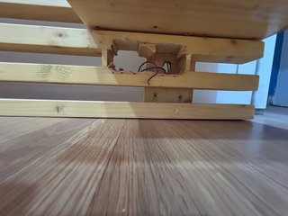 Cabecero de cama de madera