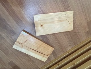Cabecero de cama de madera