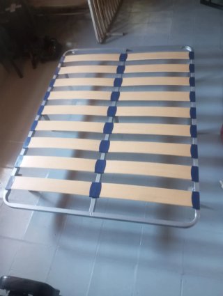 Somier cama matrimonio 150x200 cm