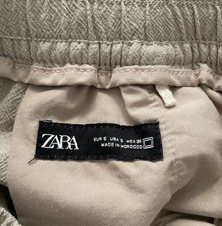 Pantalón corto Zara beige talla S