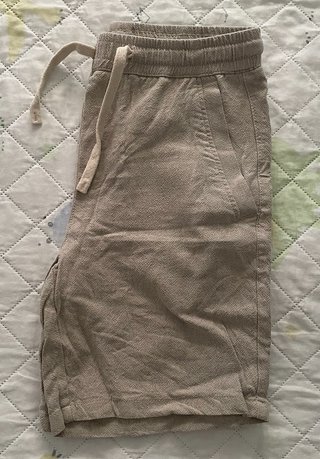 Pantalón corto Zara beige talla S