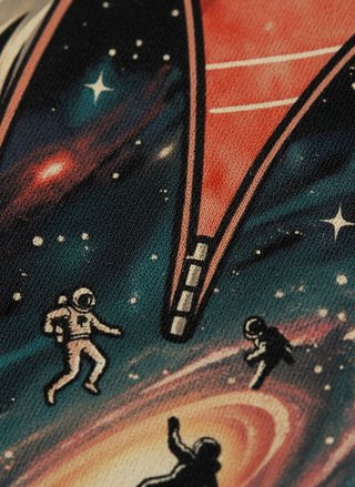 Camiseta Her Mind Was Bigger Than Space sci-fi