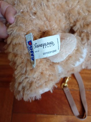 Bolso Oso Duffy Disney Beige Marrón
