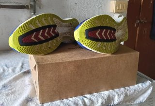 Zapatillas running Saucony azul y negro