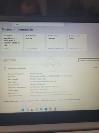 Portátil Lenovo IdeaPad S145 AMD-A6 15.6
