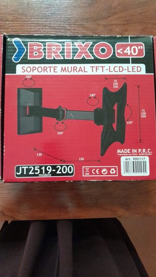 Soporte TV Brixo <40 TFT-LCD-LED