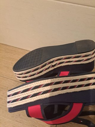 Sandalias Tommy Hilfiger Azul y Rojo