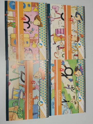 Cuadernos Letrilandia 3,4,5 y 6