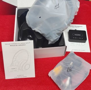Cuffie Wireless TV con Trasmettitore