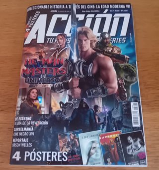 NICHOLAS GALITZINE HE MAN ACCION REVISTA SPAIN