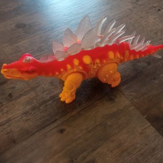 Lote dinosaurios y figura acción