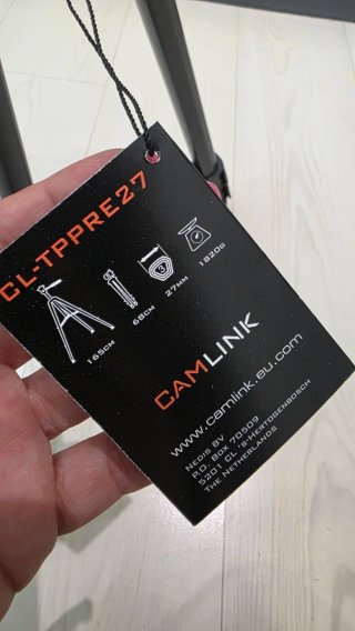 Trípode Cam-link Negro