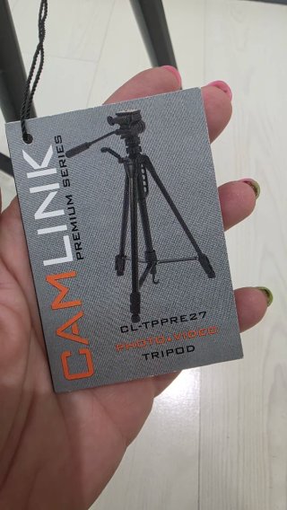 Trípode Cam-link Negro