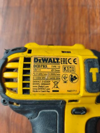 Taladro Dewalt 18V XR Li-Ion