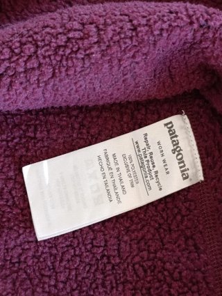 Pile donna Patagonia viola