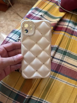 2 Fundas Móvil iPhone (Leopardo y Diamantes)