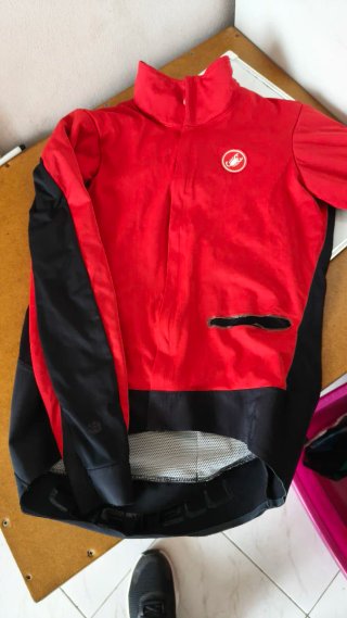 Chaqueta Castelli Gabba Rosso Corsa Talla L