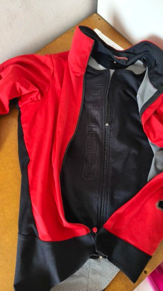 Chaqueta Castelli Gabba Rosso Corsa Talla L