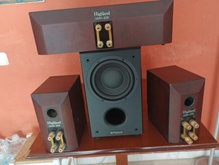 conjunto altavoces  Highland oran