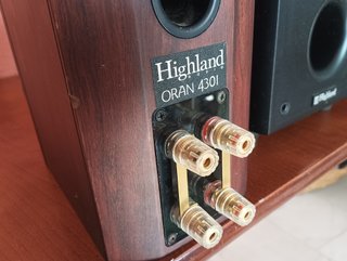 conjunto altavoces  Highland oran