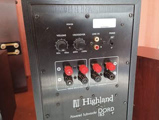 conjunto altavoces  Highland oran