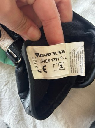 Guantes Dainese Cuero Aqua Talla S