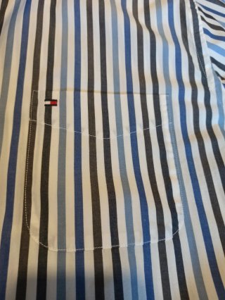 Camisa de vestir Tommy Hilfiger rayas