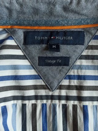 Camisa de vestir Tommy Hilfiger rayas