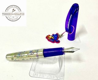 Pluma estilografica Inoxcrom Kukuxumusu Fiesta -