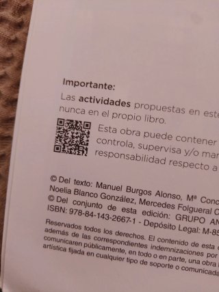 Libro de texto Geografía e Historia, 4 ESO