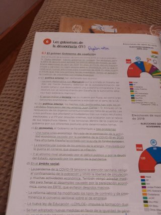 Libro de texto Geografía e Historia, 4 ESO