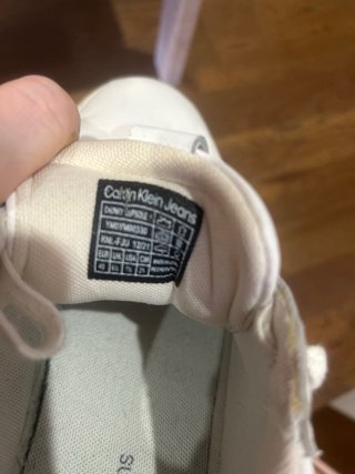 Zapatillas Calvin Klein piel Talla 40