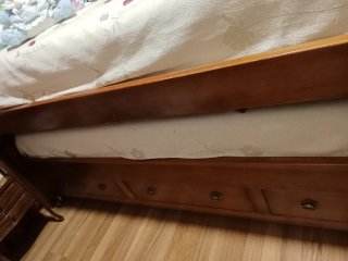 Cama nido de madera