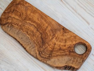 Tagliere in legno d'ulivo massello naturale 31cm