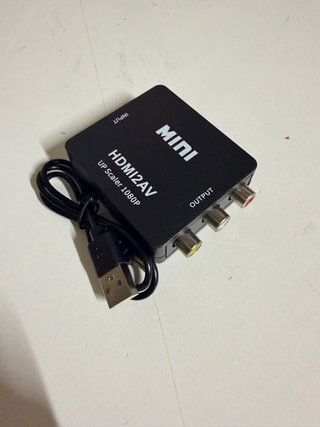 Adaptador HDMI a RCA Convertidor 1080P MINI
