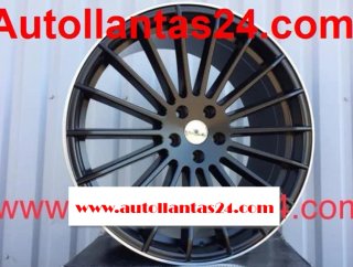 Kit 4 llantas para bmw x5 x6 hamana black r204554
