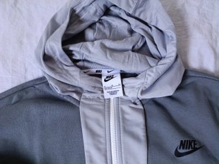 Sudadera Nike Niño Talla XL Gris/Blanco
