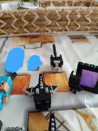 Figuras Minecraft Kinder Joy