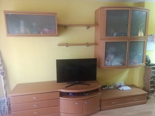Mueble de salón modular madera