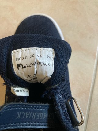 Lumberjack bambino taglia 34