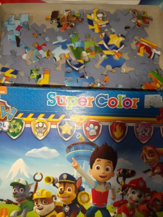Puzzle Disney y Paw Patrol 200 piezas
