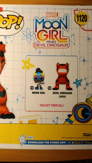 Funko Pop! Marvel Moon Girl Devil Dinosaur 1120
