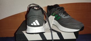 Adidas Duramo 10 Gris y Verde