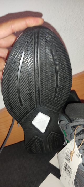 Adidas Duramo 10 Gris y Verde