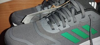 Adidas Duramo 10 Gris y Verde