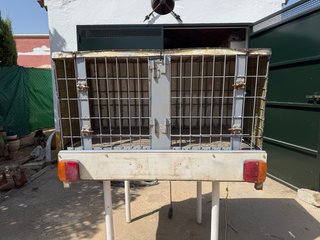 Cajón perros caza para bola remolque