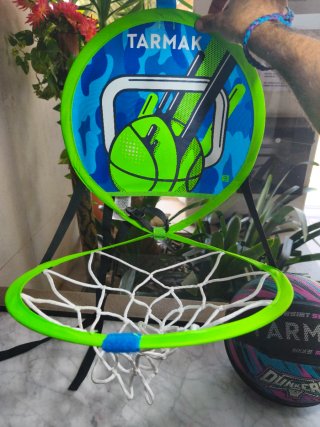 Rete da basket Tarmak con 2 palloni