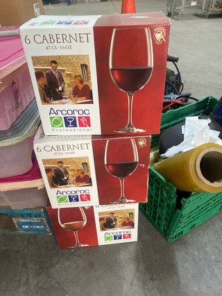 6 Copas de Vino Tinto Arcoroc Cabernet